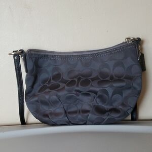 Coach Black Signature Crossbody Bag